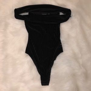 MINKPINK off the shoulder bodysuit